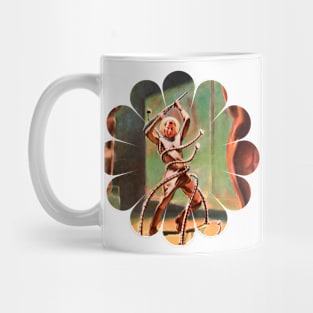 Robotics Retro Comic Vintage Sci Fi Mug